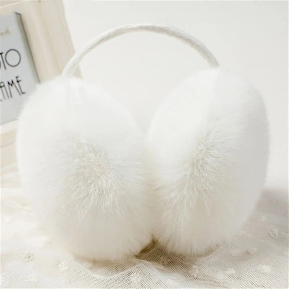 Plush Earmuffs for Women — Soft Thermal Winter Headband 4