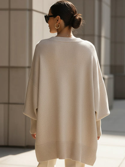 Elegant Women's Long Sleeve Sweater — Callowyn XS–2XL 4