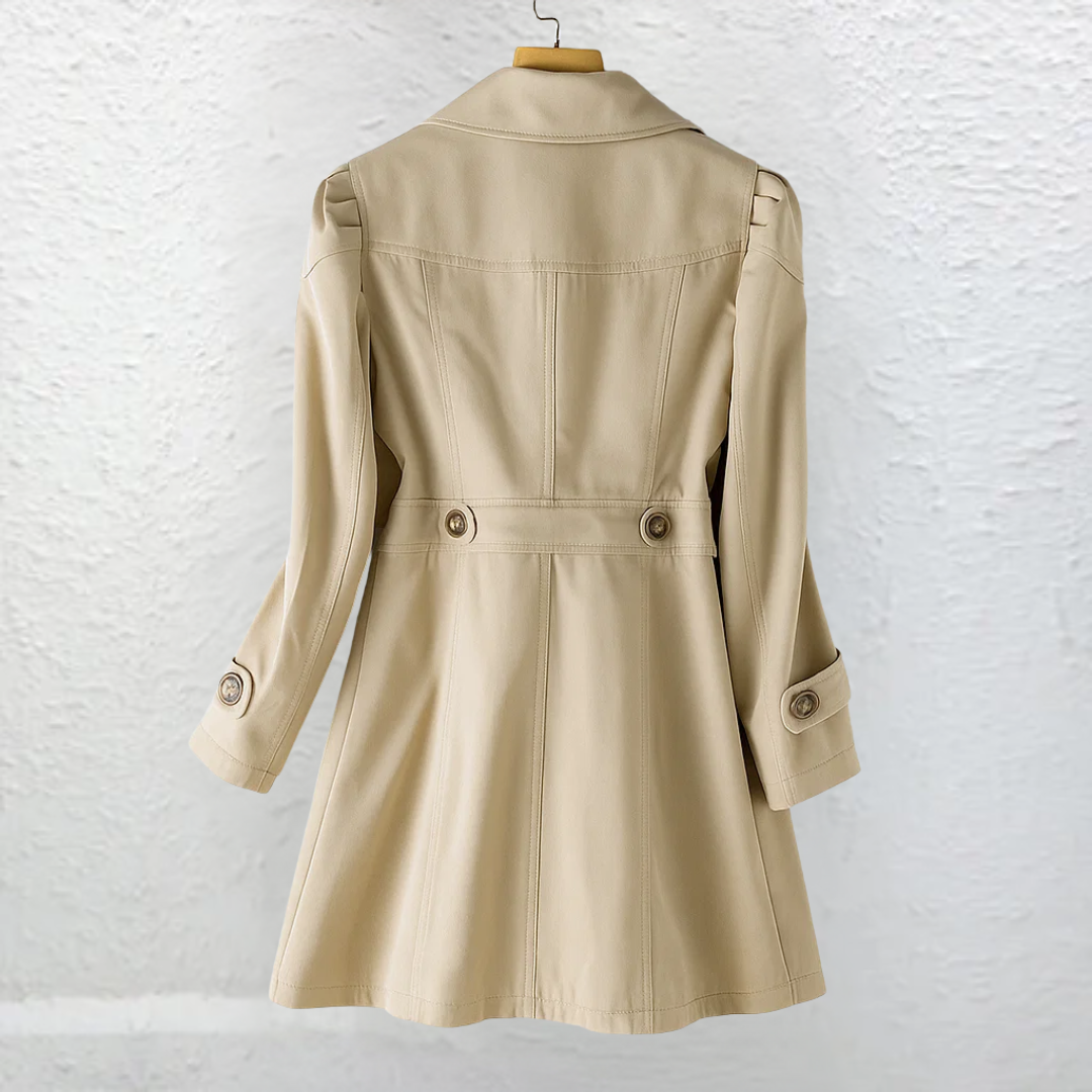 Vicki Vintage Trench Collar Coat — Tailored Women's Outerwear 1