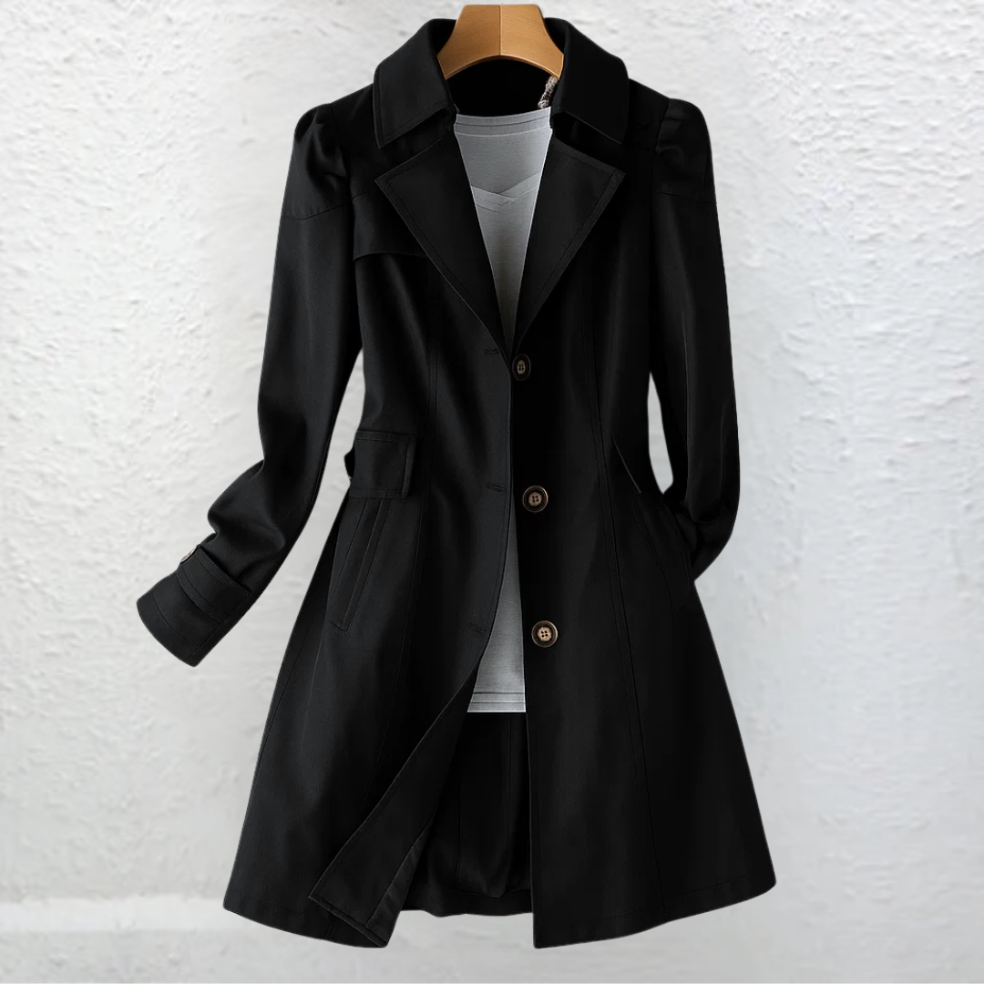 Vicki Vintage Trench Collar Coat — Tailored Women's Outerwear 2