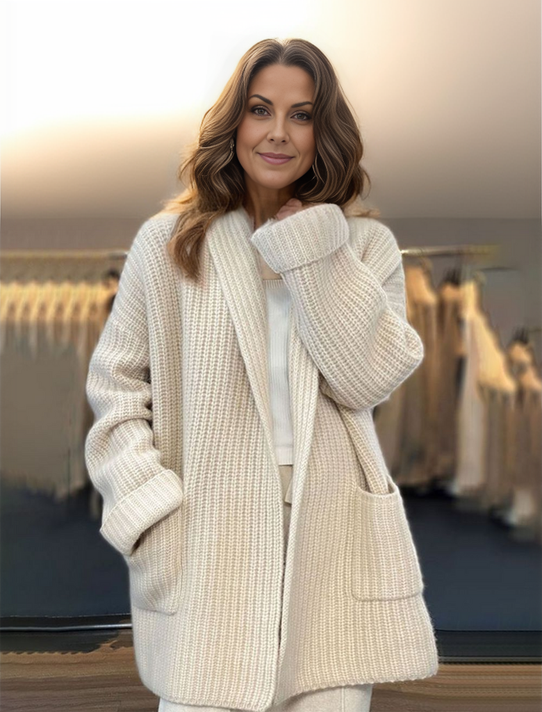 Women's Soft Knit Cardigan – Casual Fall & Winter Sweater 1