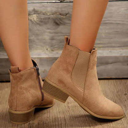 Anica Chelsea Boots — Premium Suede Women's Winter Boot 3