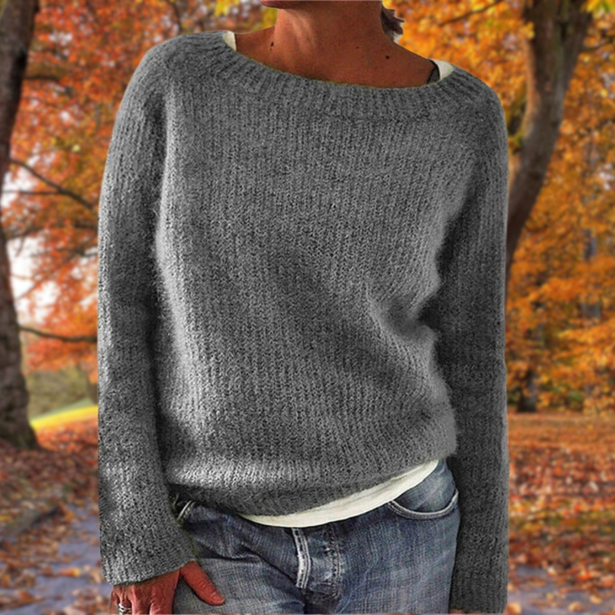 Classic Merino Wool Sweater for Women — Relaxed Fit 2