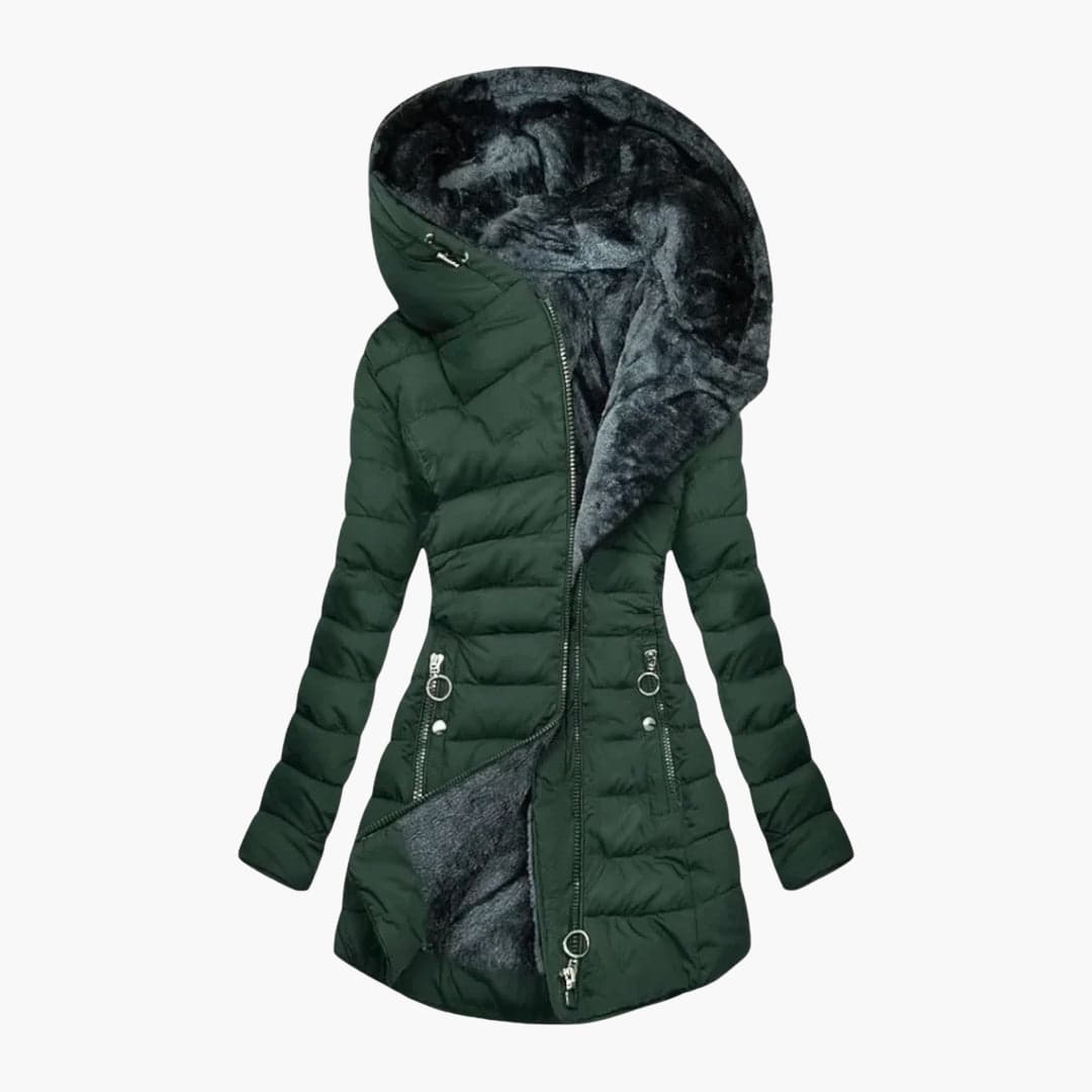 Cozy Plush Wrap Coat for Women — Warm & Stylish 3