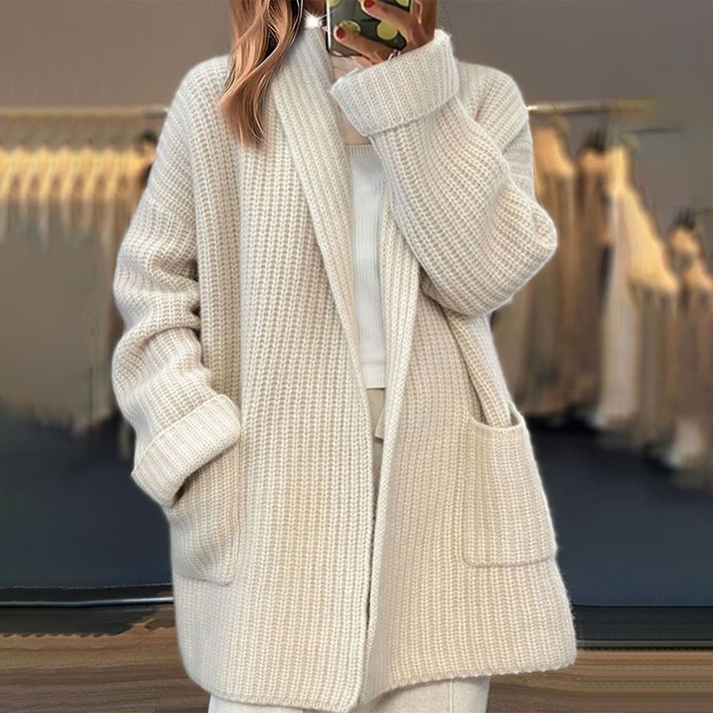 Women's Soft Knit Cardigan – Casual Fall & Winter Sweater 2