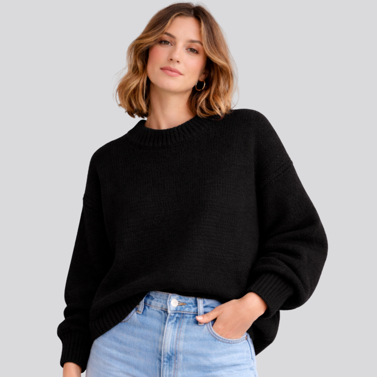 Merino Wool Oversized Sweater — Soft, Breathable & Durable 10