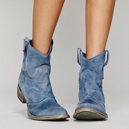 Women's Chic Suede Ankle Boots — Soft, Stylish & Comfy 4