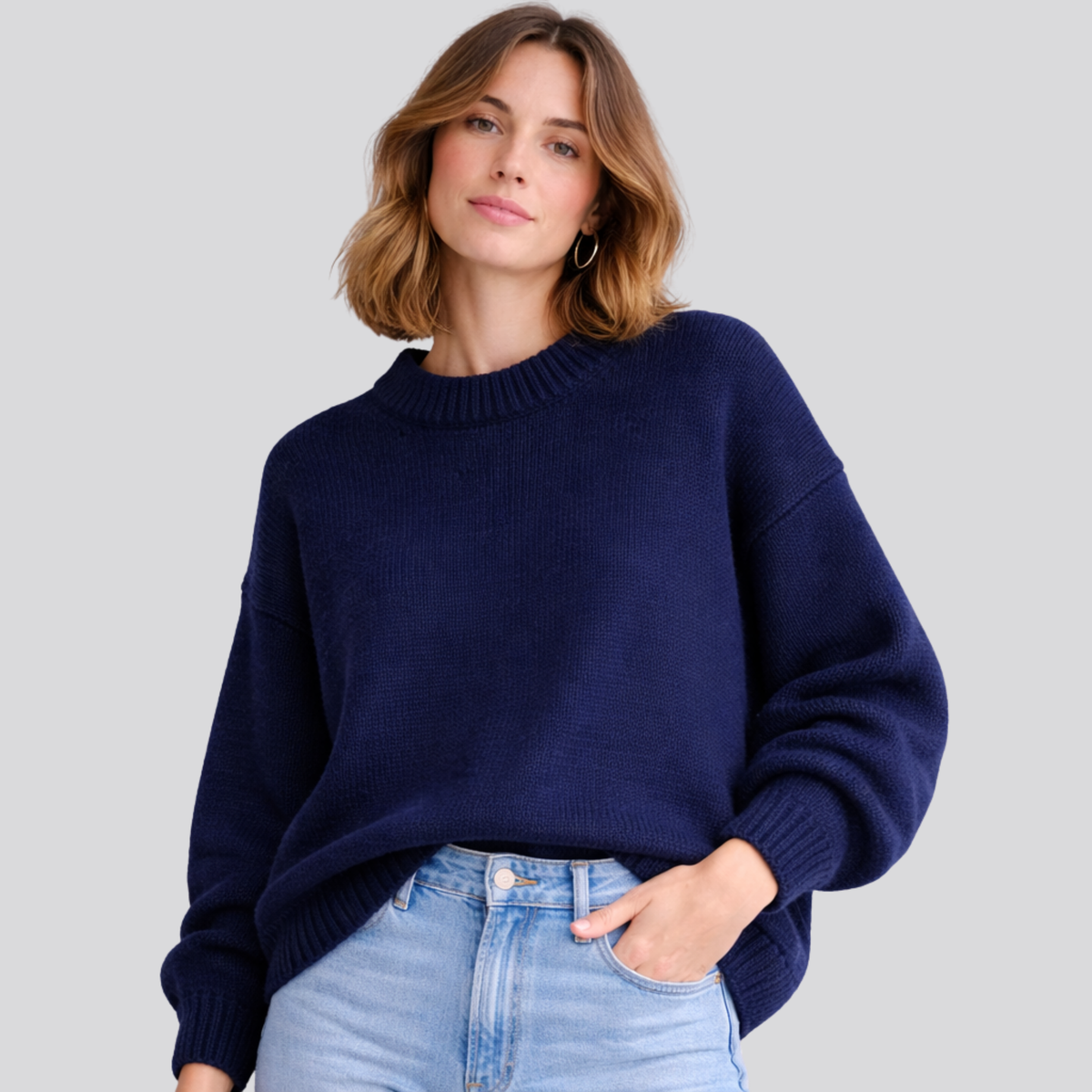 Merino Wool Oversized Sweater — Soft, Breathable & Durable 15