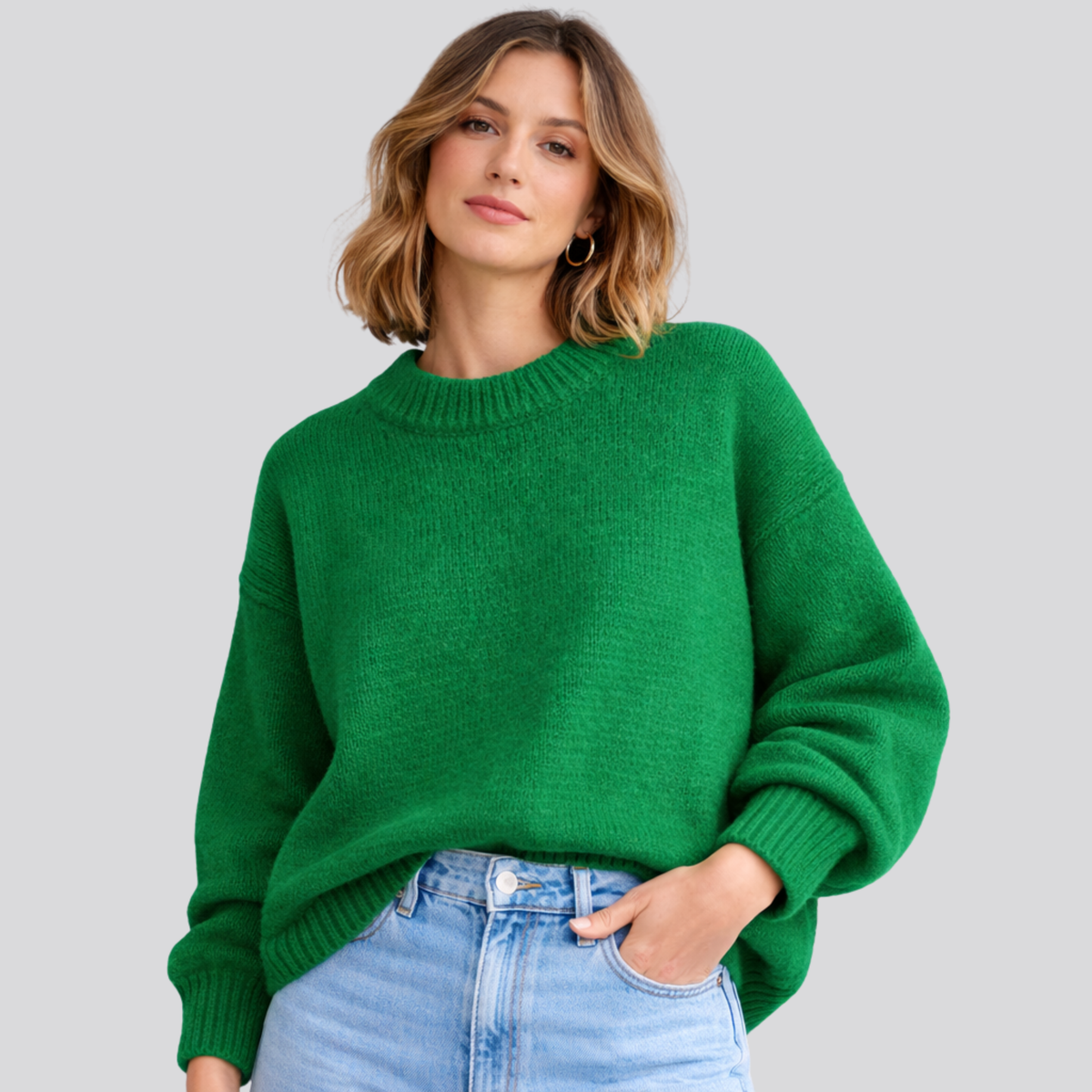 Merino Wool Oversized Sweater — Soft, Breathable & Durable 2