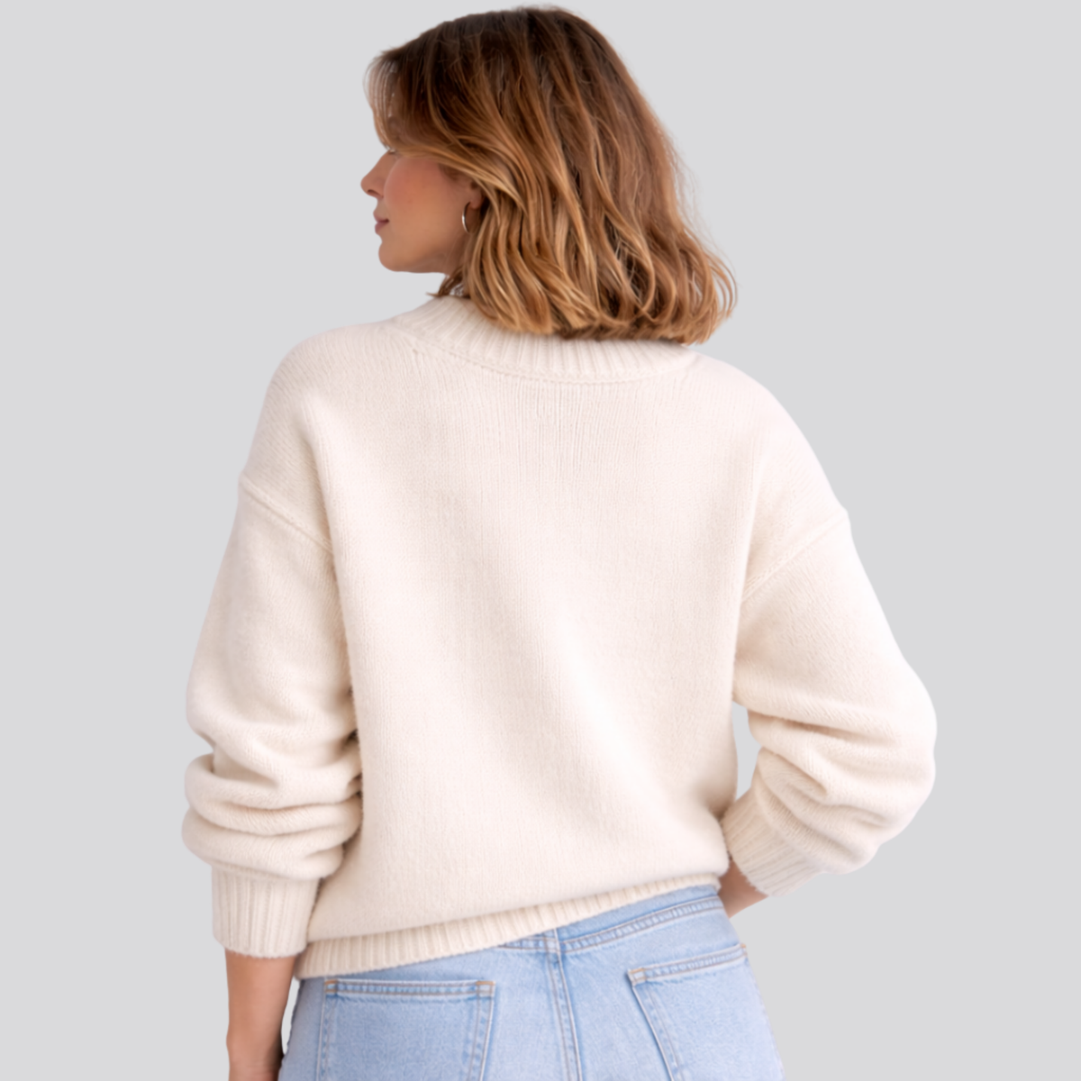 Merino Wool Oversized Sweater — Soft, Breathable & Durable 11