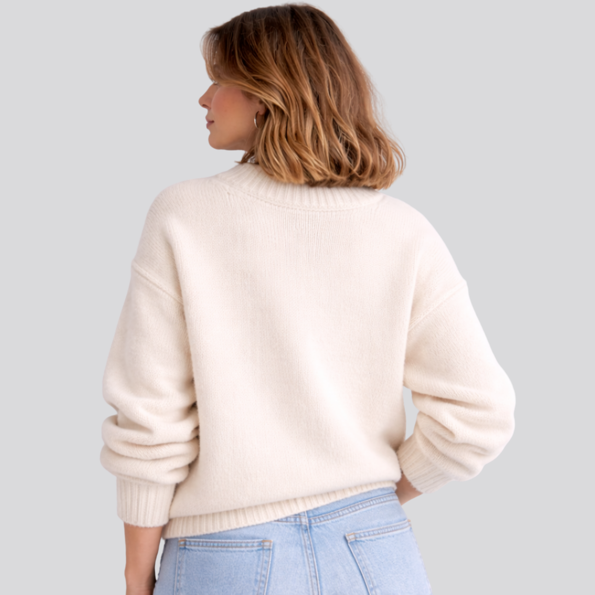 Merino Wool Oversized Sweater — Soft, Breathable & Durable 11