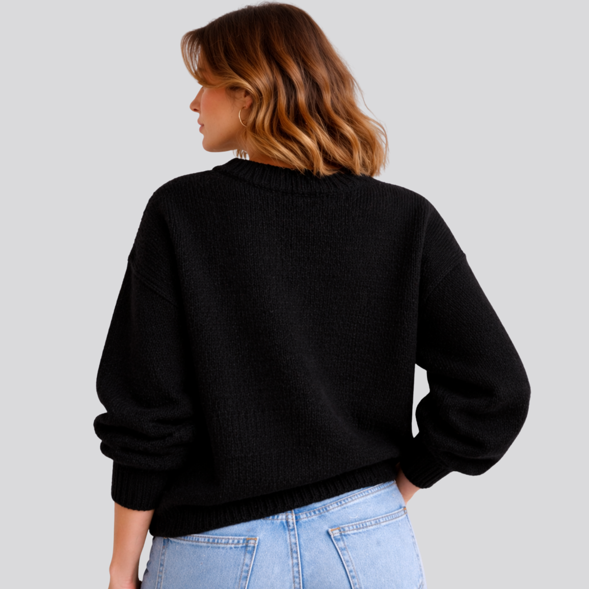 Merino Wool Oversized Sweater — Soft, Breathable & Durable 12