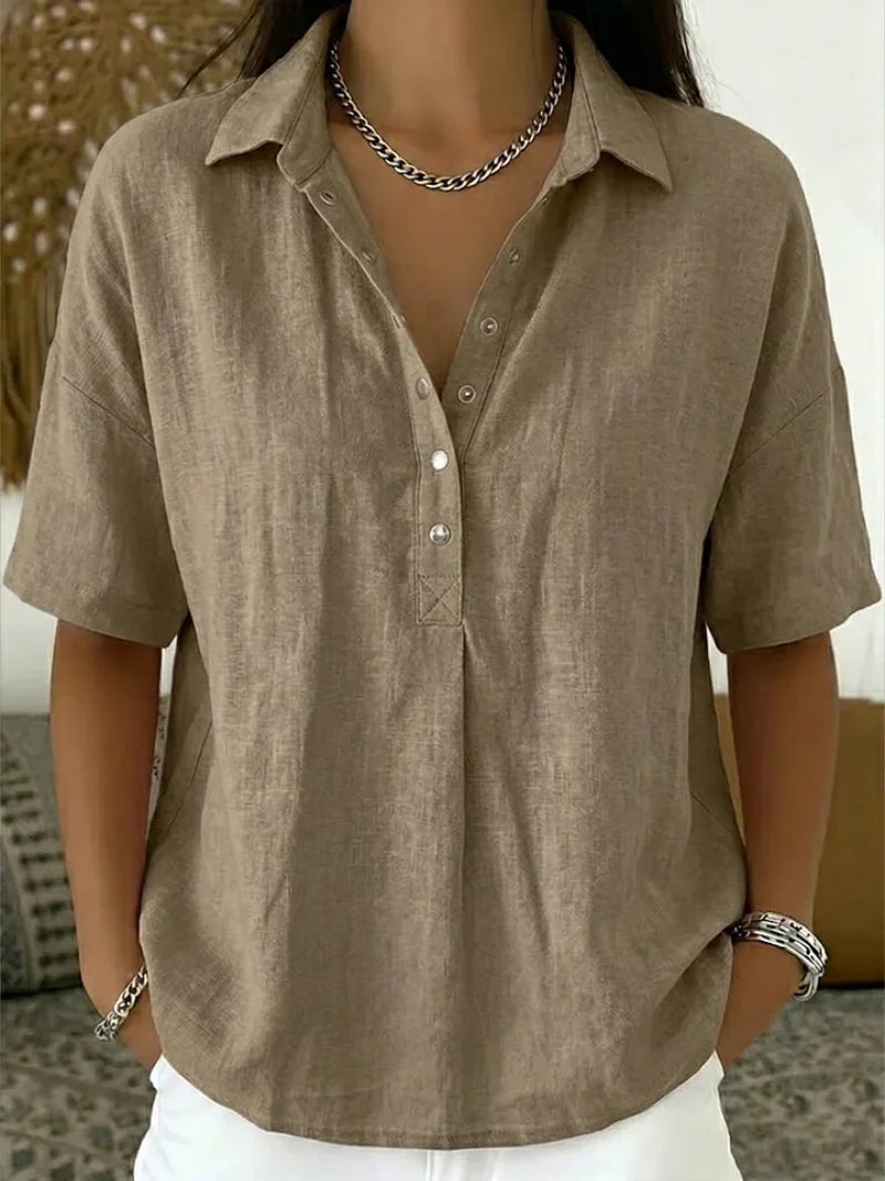 Gilmelle | Blouse with a collar