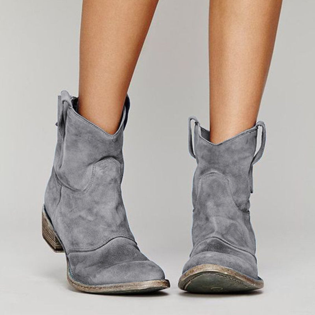 Women's Chic Suede Ankle Boots — Soft, Stylish & Comfy 7