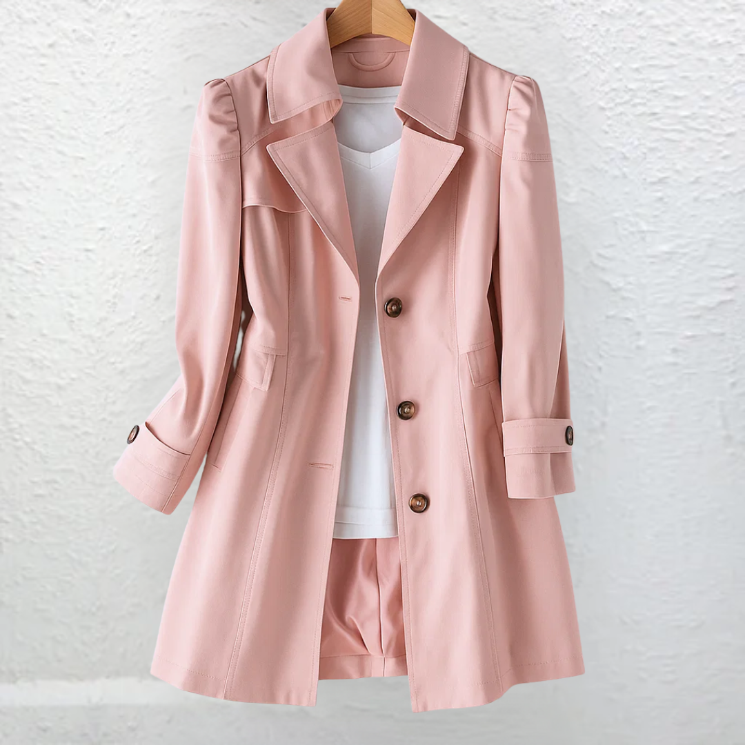 Vicki Vintage Trench Collar Coat — Tailored Women's Outerwear 3