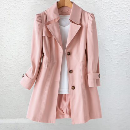 Vicki Vintage Trench Collar Coat — Tailored Women's Outerwear 3