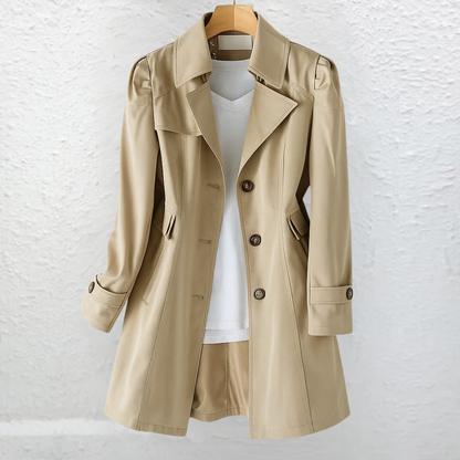 Vicki Vintage Trench Collar Coat — Tailored Women's Outerwear 4