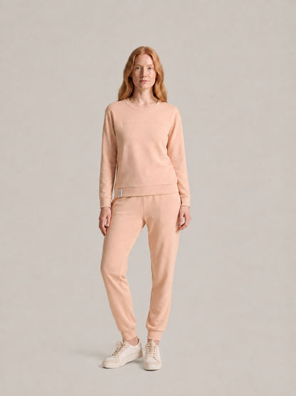 Women's Thermal Lounge Set — Fleece-Lined Sweatshirt & Joggers 1