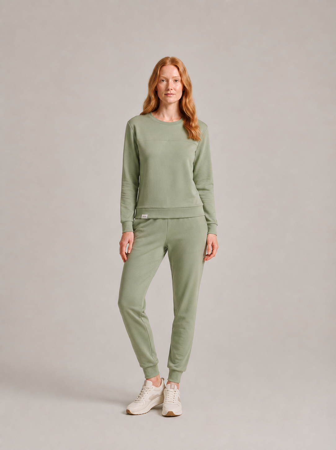 Women's Thermal Lounge Set — Fleece-Lined Sweatshirt & Joggers 4