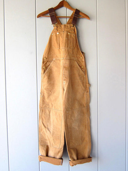 Women's Canvas Bib Overalls — Relaxed Fit Dungarees 4