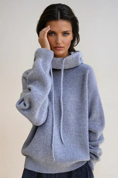 Elegant Turtleneck Sweater for Women — Relaxed Knit Fit 4