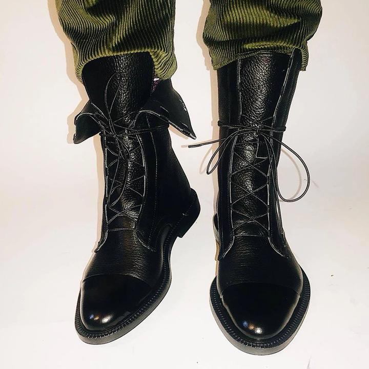 Sophia Lace-Up Ankle Boots — Classic Style & Comfort 9