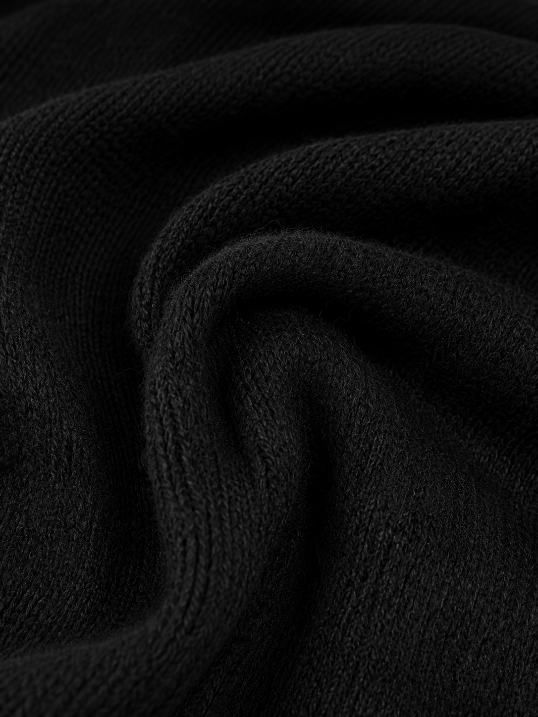 Knitted Turtleneck Midi Dress — Long Sleeve Loose Fit 10