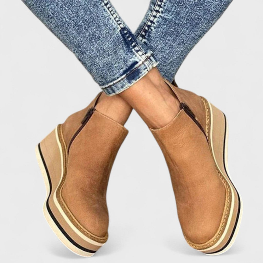 Waterproof Women's Ankle Boots — Side-Zip All-Weather Style 2