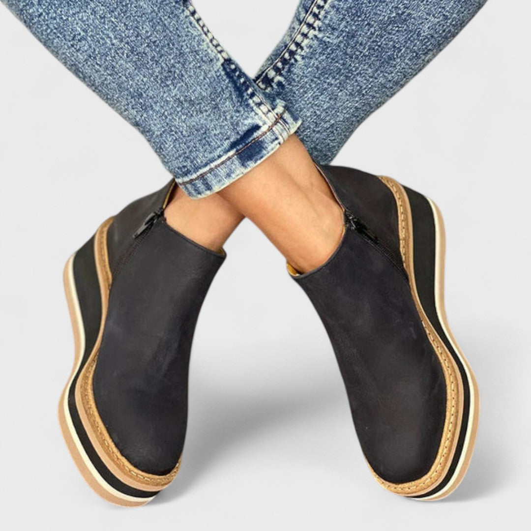 Waterproof Women's Ankle Boots — Side-Zip All-Weather Style 4