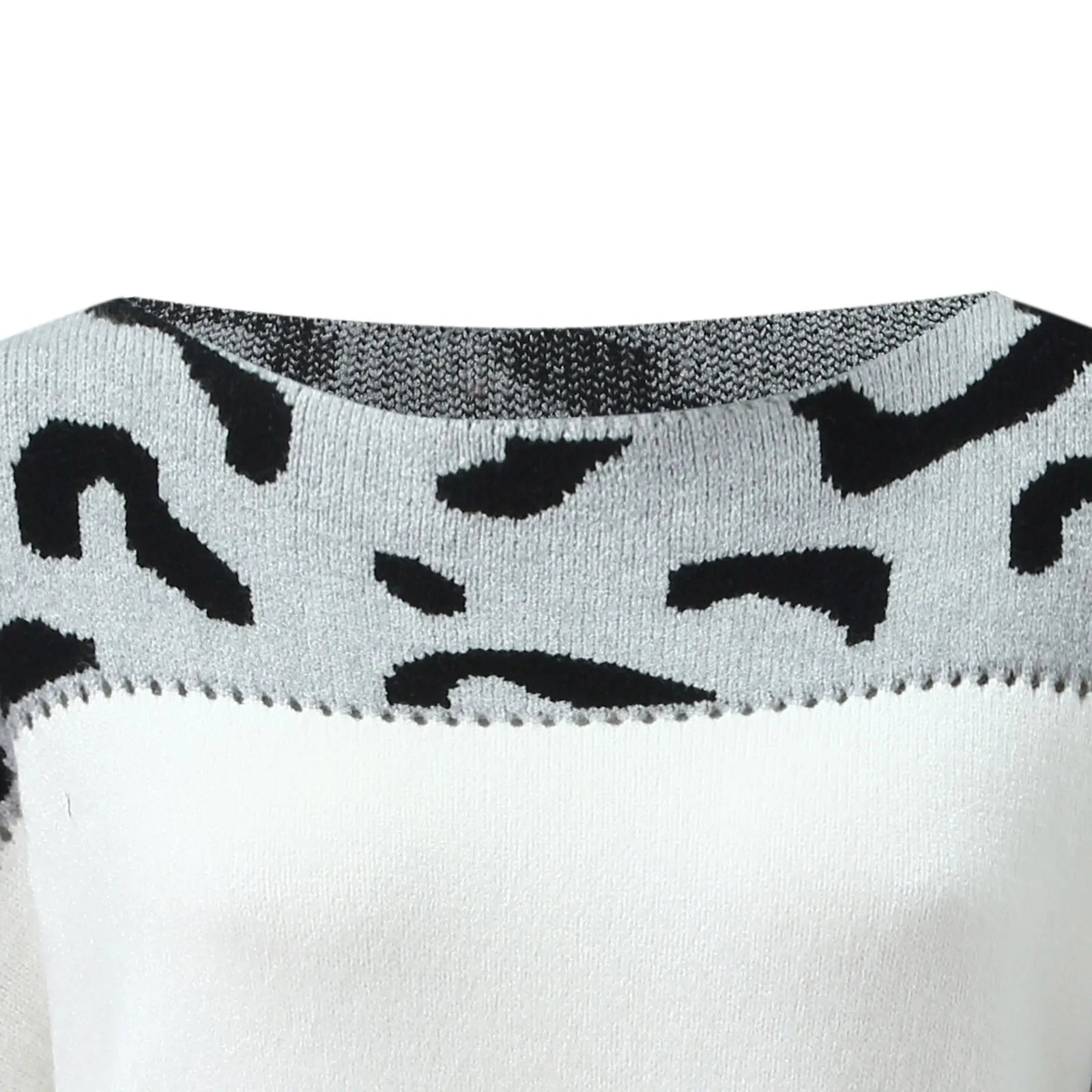 Animal Print Oversized Sweater — Bold Relaxed Fit for Women 6
