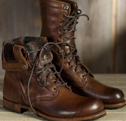 Women's Leather Boots – Flexible Fit & All-Day Comfort 1