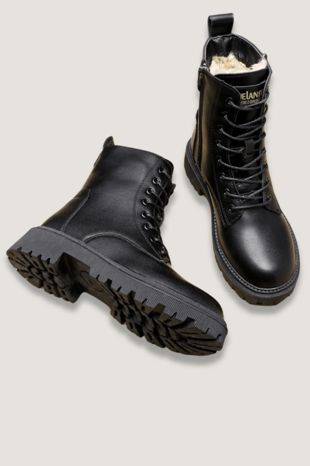 Amber Winter Lace-Up Boots — Warm & Stylish Women's Boots 1