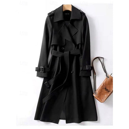 Clarissa Belted Long Trench Coat — Classic All-Season Style 3