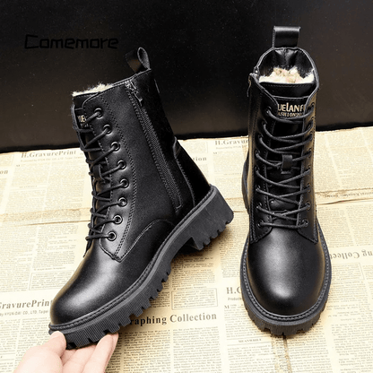 Amber Winter Lace-Up Boots — Warm & Stylish Women's Boots 2