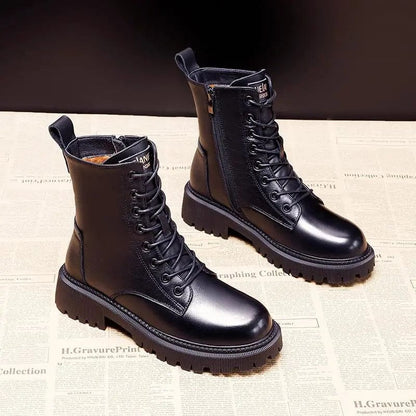 Amber Winter Lace-Up Boots — Warm & Stylish Women's Boots 5