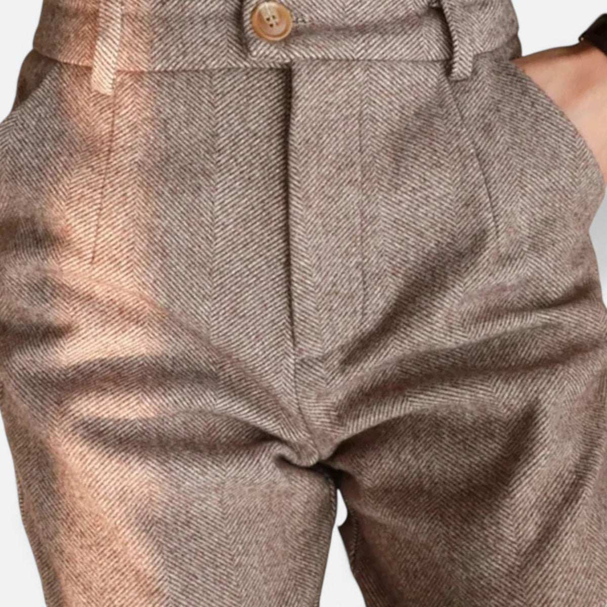 Women's Wool Pencil Pants — High-Waist Slim Fit Trousers 5