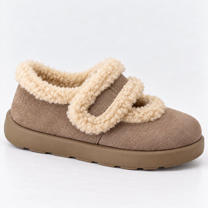 Danica Warm Faux-Fur Suede Slippers for Women 3