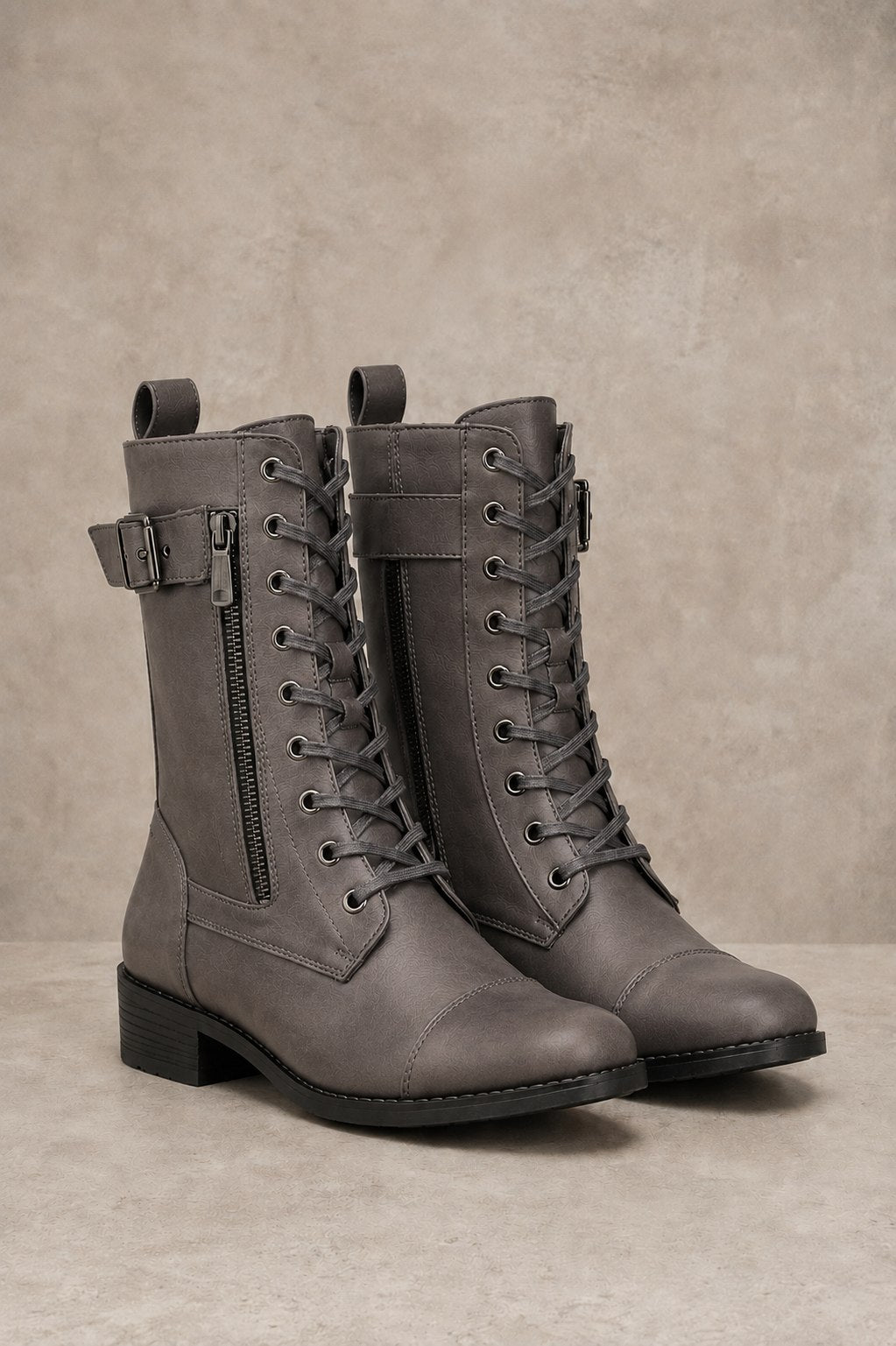 Gilmelle | Women's Lace-Up & Zipper Boots
