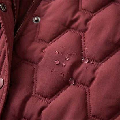 Longline Hooded Down Coat — Waterproof Windproof Winter Jacket 5