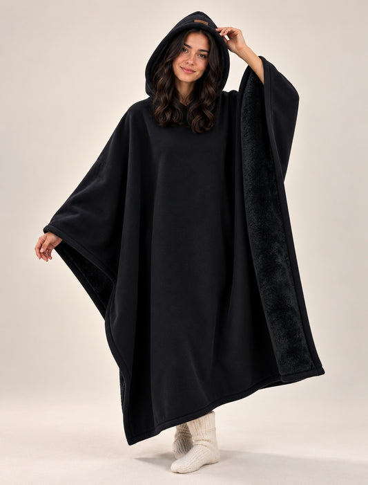 Oversized Hoodie Blanket with Hood — Silky Soft & Cozy