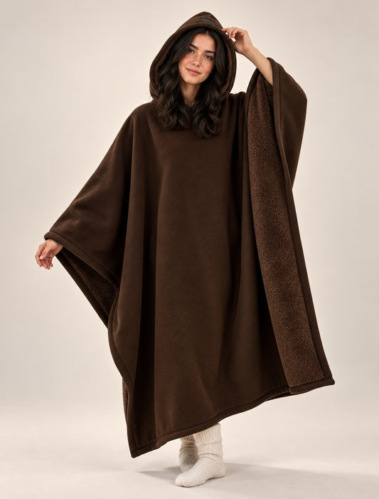 Oversized Hoodie Blanket with Hood — Silky Soft & Cozy
