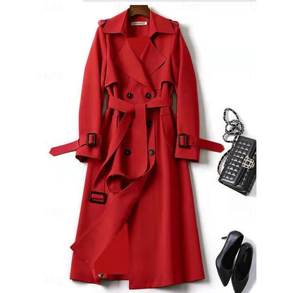 Clarissa Belted Long Trench Coat — Classic All-Season Style 6