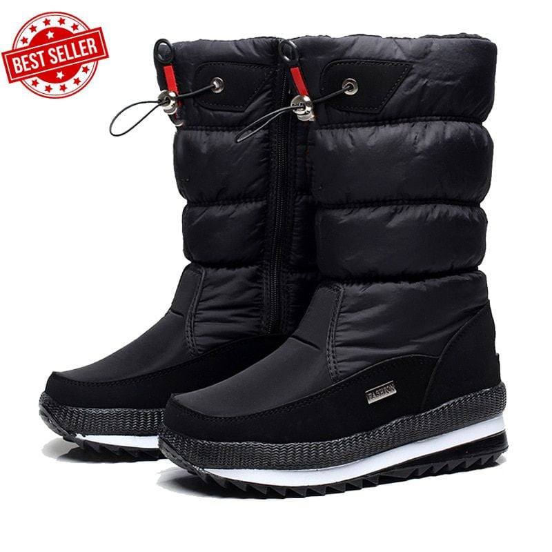 Millicent Waterproof Non-Slip Snow Boots — Slip-On Winter 3