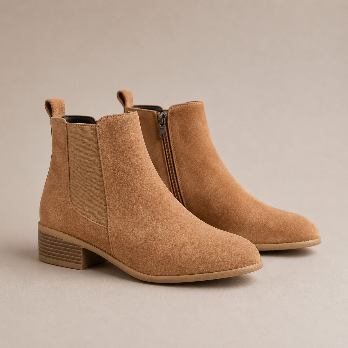 Anica Chelsea Boots - Premium Suede Women's Winter Boot