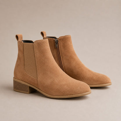Anica Chelsea Boots - Premium Suede Women's Winter Boot