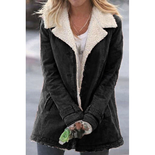 Sherpa-Lined Coat for Women — Warm, Tailored & Timeless 2