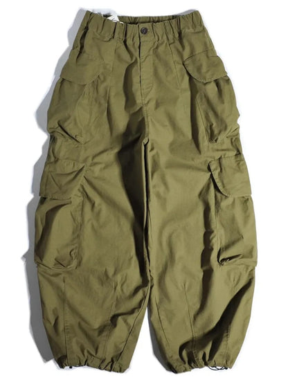 Women's Parachute Cargo Pants — Elastic Waist & Cinched Ankle 6