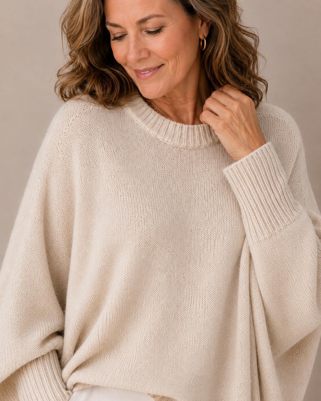Callowyn Elegant Long Sleeve Sweater for Women
