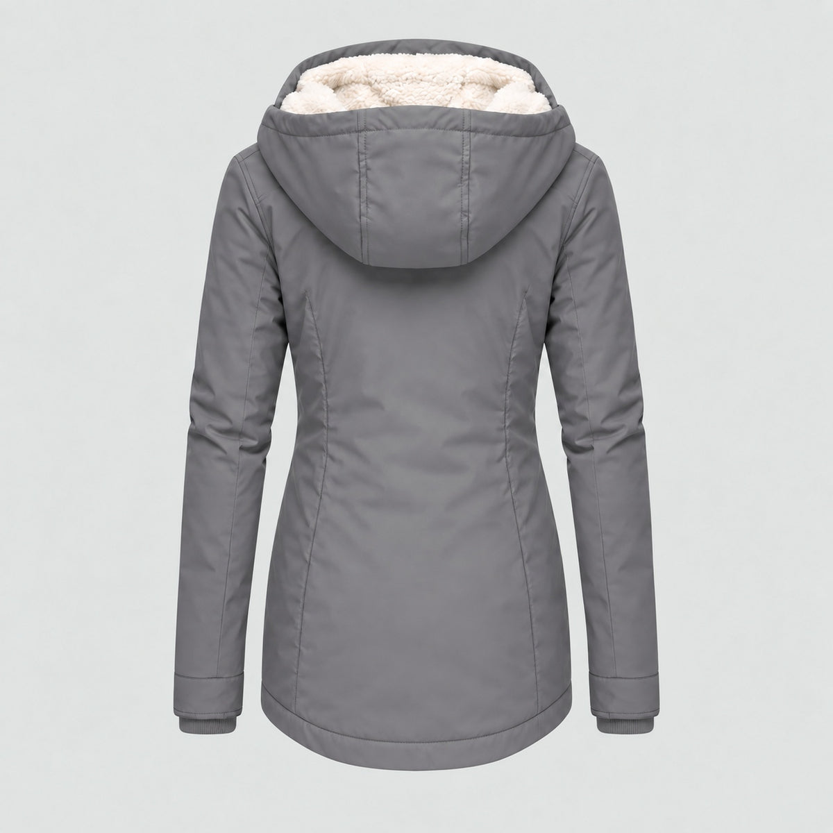 Women's Waterproof Winter Jacket with Hood & Pockets