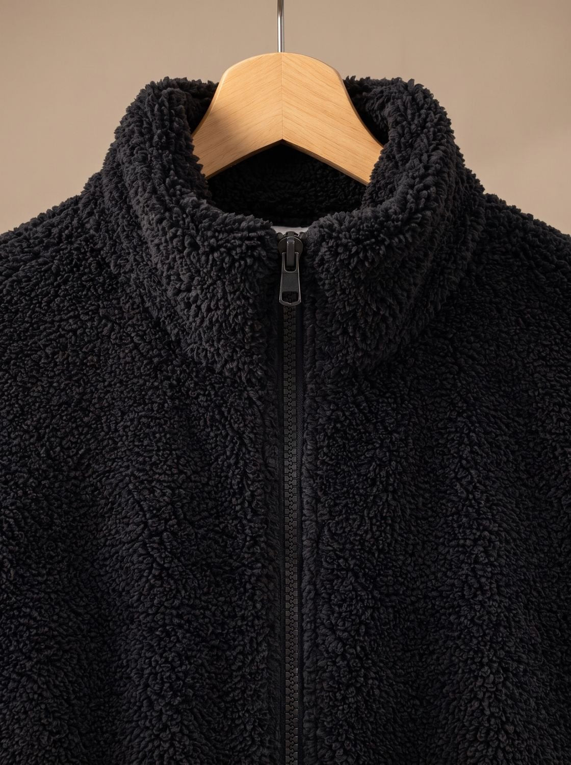 Women's Plush Full-Zip Fleece Jacket — Stand Collar 2